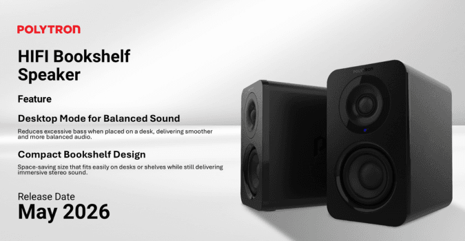 Polytron rilis produk speaker yang compact dan portable, cocok buat gaya hidup anak muda! (FOTO: Polytron)