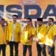 Rahmad Mas’ud terima SK partai, setelah kembali dipercaya memimpin Dewan Pimpinan Daerah (DPD) II Partai Golkar Kota Balikpapan periode 2026-2031, Kamis (26/2/2026). (Foto: Han/NIUS.id)