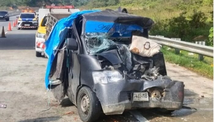 Kecelakaan Maut di Tol Balsam, Sopir Diduga Mengantuk, Kernet Tewas