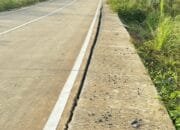 Baru Setahun Rampung, Jalan Rp32,9 Miliar di Kubar Sudah Amblas