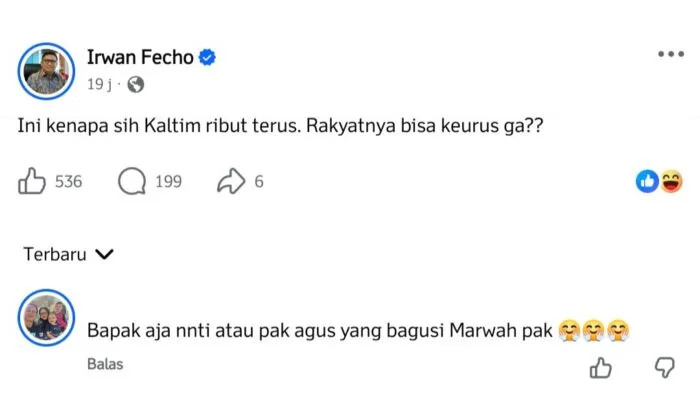 Kaltim Ramai Konflik, Irwan Fecho Minta Pemimpin Fokus Urus Rakyat