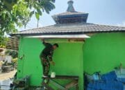Gotong Royong Satgas TMMD dan Warga, Mushola Al Ikhlas Kini Lebih Nyaman
