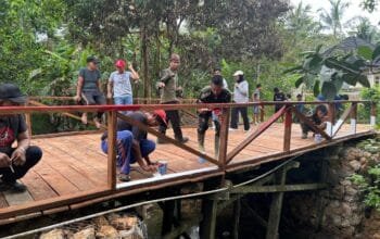 Sinergi TNI dan Warga, Jembatan TMMD di Bontang Segera Difungsikan