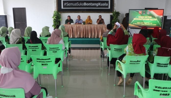 Edukasi Posyandu dan PTM, Satgas TMMD 128 Bontang Perkuat Peran Kader