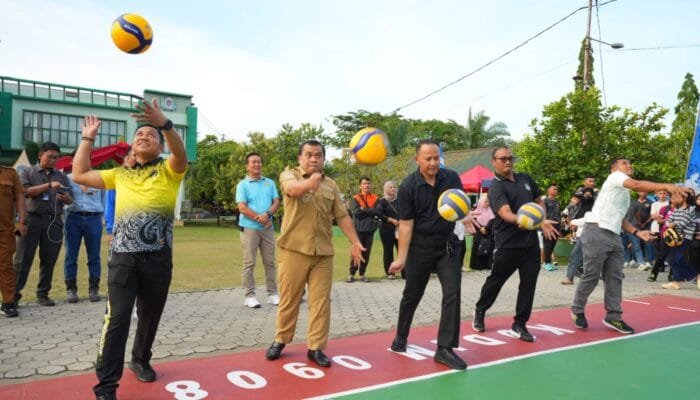 Dandim Cup 2026 Resmi Dibuka, Puluhan Tim Voli dan Basket Ramaikan Bontang