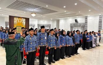 119 ASN Pemkot Bontang Dilantik, Neni Moerniaeni Tekankan Profesionalisme dan Pelayanan Prima