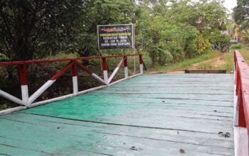 Warga Gunung Telihan Kini Nikmati Akses Lebih Aman Berkat Jembatan TMMD
