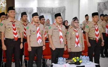 Yasser Pimpin Kwarcab Pramuka Bontang Lewat PAW, Nahkoda Baru Fokus Persiapan Jambore Nasional