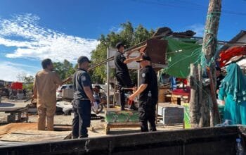 Sembilan Pedagang di Jalan KS Tubun Kembali Ditertibkan Petugas Gabungan