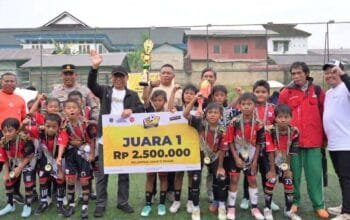 Turnamen Mini Soccer Akademi Kids Jadi Ajang Pembinaan, Pemkot Bontang Soroti Karakter Atlet Muda