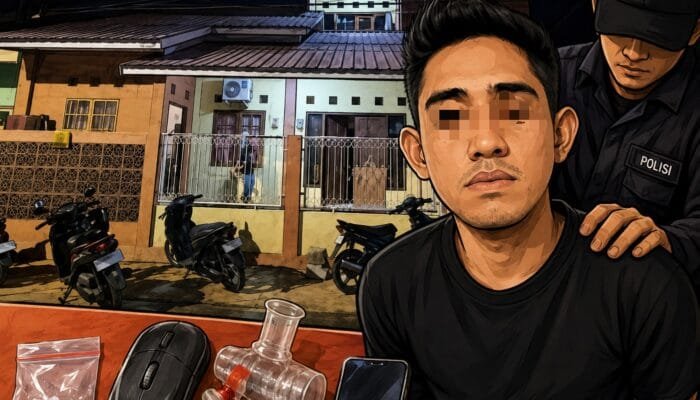 Tak Punya Pekerjaan, Pemuda Bontang Diduga Nekat Jual Sabu