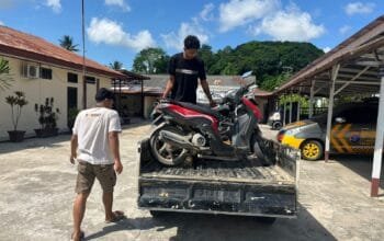 Hendak Menyeberang ke Gorontalo, Pelaku Curanmor Sangkulirang Keburu Ditangkap