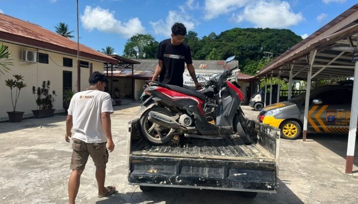 Hendak Menyeberang ke Gorontalo, Pelaku Curanmor Sangkulirang Keburu Ditangkap