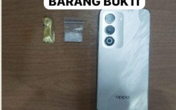 Pria Asal Loktuan Ditangkap Terkait Dugaan Penyalahgunaan Sabu di Bontang Utara