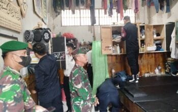 Lapas Bontang Geledah Mendadak Blok Warga Binaan, Libatkan TNI-Polri