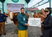 Bantuan Sapi Kurban Presiden untuk Bontang Disalurkan ke Warga Tanjung Laut