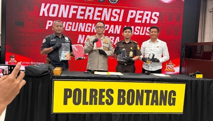 Polres Bontang Tangkap Dua Pelajar Diduga Edarkan Sabu, Barang Bukti Capai 854 Gram