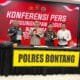 Konferensi Pers pengungkapan kasus narkoba Polres Bontang. Lia Abdullah/Nius