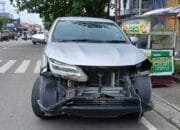 Tabrak Mobil Putar Balik di Depan SMPN 2 Bontang, Tiga Pelajar Terluka Parah
