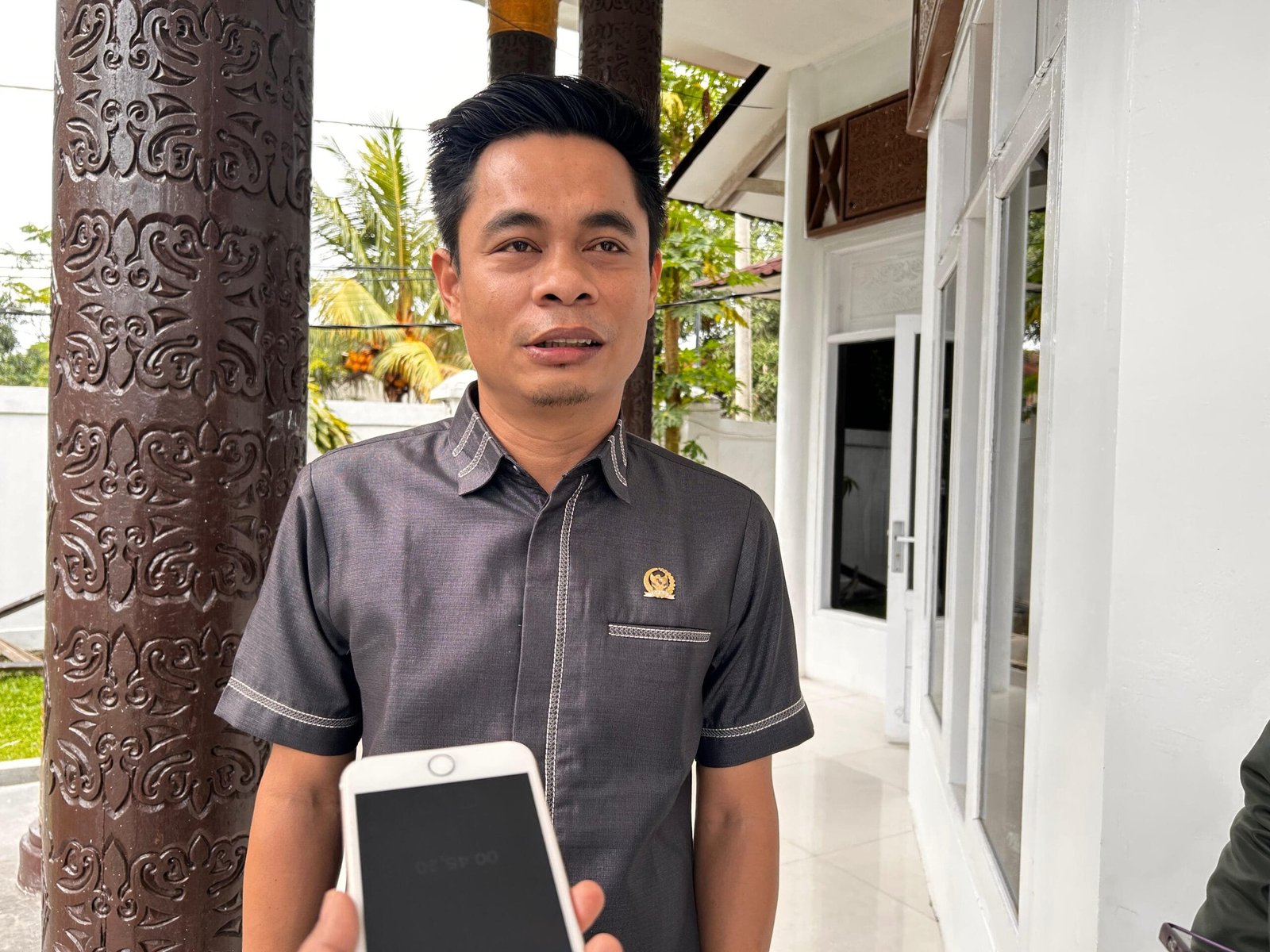 Wakil Ketua Komisi B DPRD Bontang, Winardi. Lia Abdullah/Nius