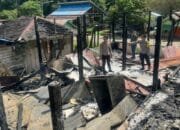 Diduga Korsleting Listrik, Kebakaran Hanguskan Rumah Warga di Biatan