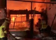 Rumah Mewah di Graha Indah Balikpapan Ludes Terbakar