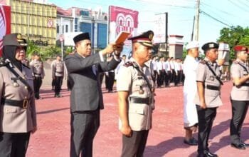 Polres Bontang Lakukan Rotasi Jabatan, Ini Daftar Pejabat Barunya