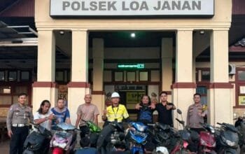 Aksi Curanmor Lintas Kecamatan Dibongkar, Empat Pelaku Ditangkap di Kukar