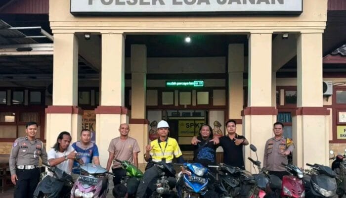 Aksi Curanmor Lintas Kecamatan Dibongkar, Empat Pelaku Ditangkap di Kukar