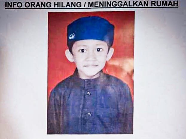 Foto Royyan, Bocah Sangatta yang diduga diculik, hilang sejak Senin (1/6/2026) sekitar pukul 18.30 WITA. (FOTO: IST)