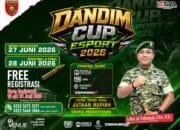 Dandim Cup Esport 2026 Digelar Akhir Juni