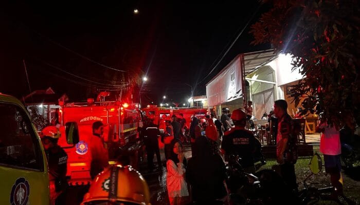 Kebocoran Gas Diduga Jadi Penyebab Kebakaran Dapur Kontrakan di Bontang Baru