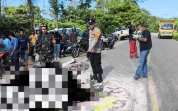 Lubang Jalan Kembali Makan Korban, Dua Pemotor Tewas dalam Kecelakaan Tragis di Bengalon