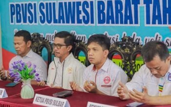 Abdul Halim Lanjutkan Kepemimpinan PBVSI Sulbar, Fokus Pembinaan Atlet dan Prestasi
