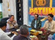 Jaga Sinergi, PWI Bontang Audiensi ke Mapolres
