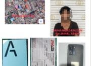 Terekam CCTV, Pemuda di Samarinda Ditangkap Usai Curi Ponsel Pedagang Buah yang Tertidur