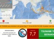 BMKG Akhiri Peringatan Dini Tsunami, Warga Tarakan Diminta Tenang
