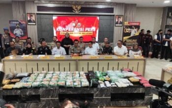 Sabu 40 Kg Jalur Kaltim-Sulsel Digagalkan di Parepare, Lima Tersangka Ditangkap
