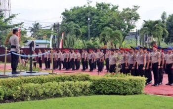 966 Personel Polda Kaltim Naik Pangkat di HUT Bhayangkara ke-80, Mayoritas dari Polres dan Polresta