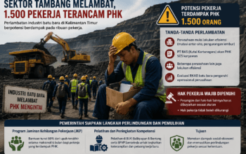 Ancaman PHK Tambang di Kaltim Meningkat, 1.500 Pekerja Berpotensi Terdampak