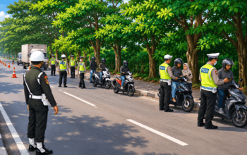 Tilang Manual Akan Naik 6 Kali Lipat dalam Operasi Patuh Mahakam 2026