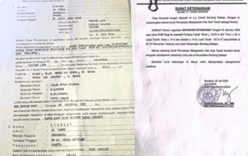 BERITA KEHILANGAN: Dokumen SPMHAT Milik Lismadi