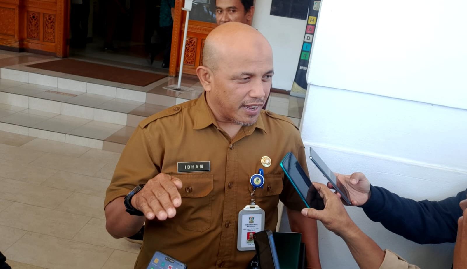 Kepala Badan Pengelola Pajak Daerah dan Retribusi Daerah (BPPDRD) Kota Balikpapan, Idham Mustari. (Syahrul/Nius.id)
