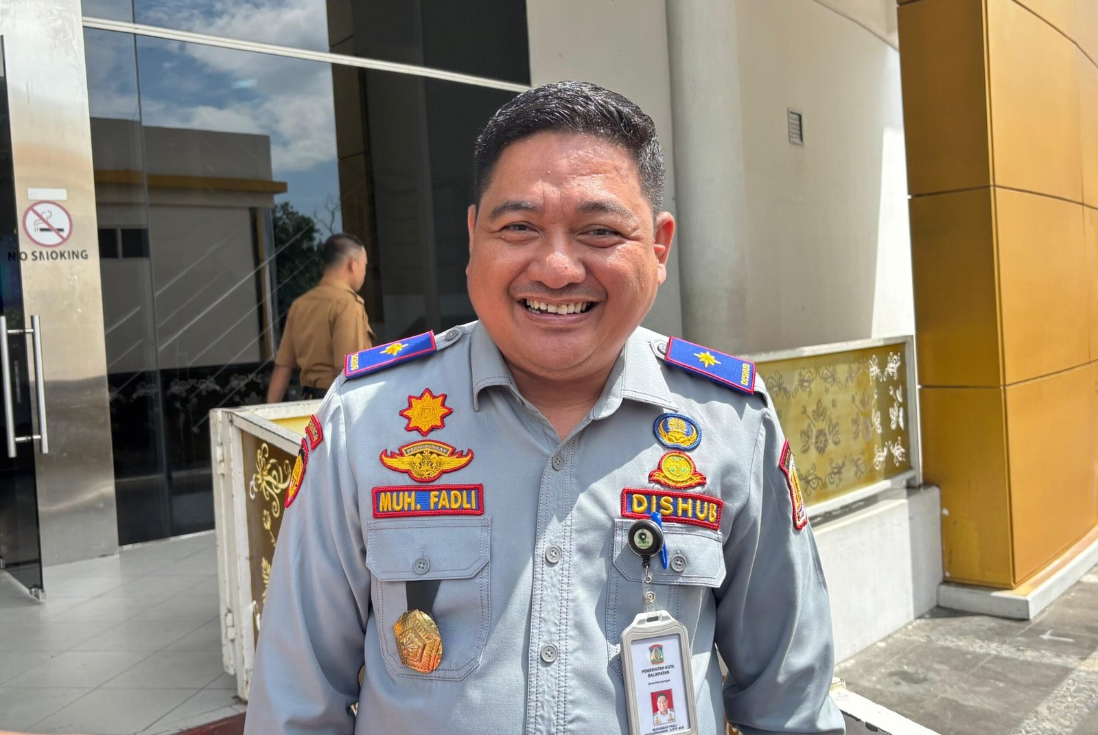 Kepala Dinas Perhubungan (Dishub) Balikpapan, Muhammad Fadli Pathurrahman. (Syahrul/Nius.id)