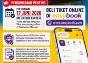 Mulai 17 Juni 2026, Tiket KM Entebe Express di Pelabuhan Mamuju Wajib Dibeli Secara Online