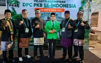 Dilantik Bersama Pengurus DPC PKB Se-Indonesia, Firman Tegaskan Komitmen untuk Masyarakat