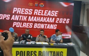 Operasi Antik Mahakam di Bontang: 16 Kasus, 18 Tersangka, 49,94 Gram Sabu Disita dalam 21 Hari