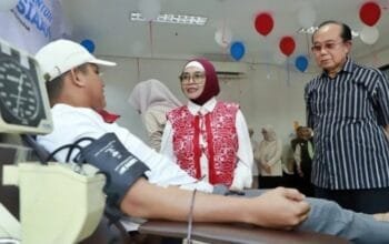 PMI Bontang Apresiasi 150 Pendonor, Dua di Antaranya Telah Donor 100 Kali