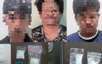 Pengembangan dari Satu Kos ke Kos Lain, Polda Kaltim Tangkap Tiga Pengedar Sabu di Bontang