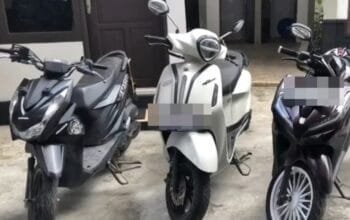 Tiga Motor Barang Bukti Narkoba di Bontang Dilelang 12 Agustus, Harga Mulai Rp6 Juta